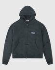 DARE TO DREAM ZIP HOODIE - DARK GREY