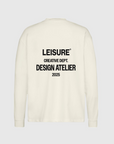 JET BLACK LONG SLEEVE - VINTAGE WHITE